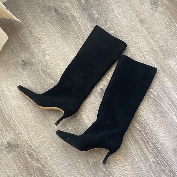 BY FAR STEVIE 42 Suede Leather Boots Size 6 - Picture 2 of 8